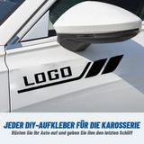 Laden Sie das Bild in den Galerie-Viewer, Auto-Karosserie-Dekoration Aufkleber