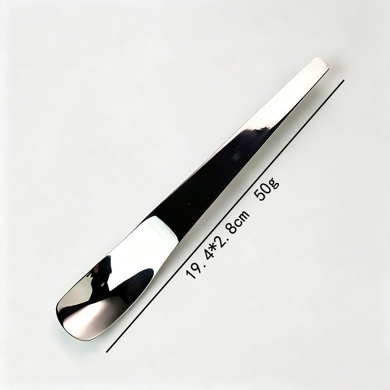 🥄 כפית לקינוח מפלדת אל-חלד 316